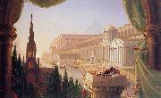 Thomas Cole The dream of the architect Spain oil painting artist